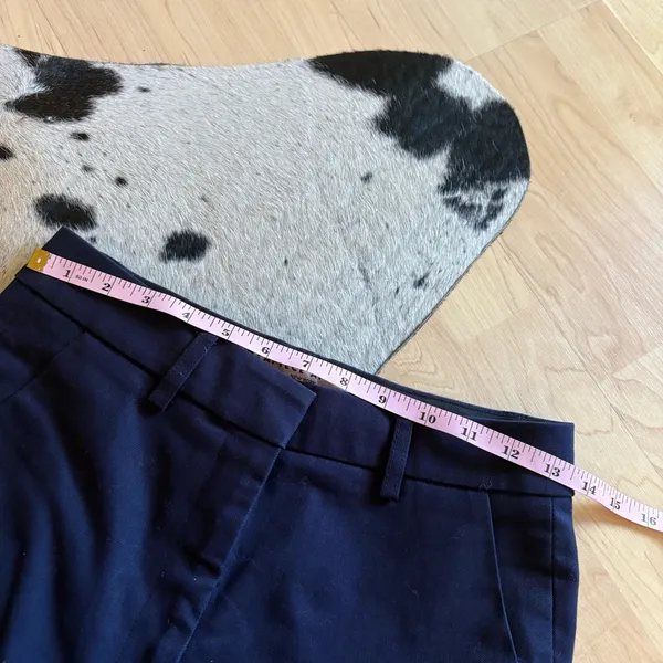 APIECE APART Navy Camilla Trouser Pants‎ Size 2 - Image 7