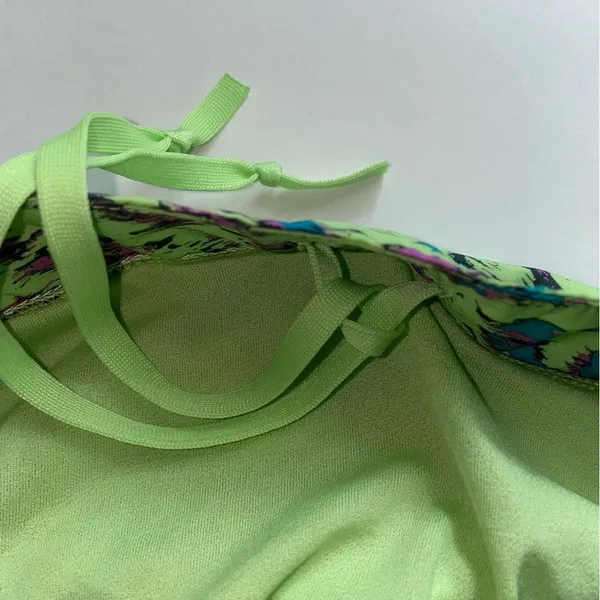The North Face Shorts L Running Flash Dry Green Athletic Pull On - Image 6