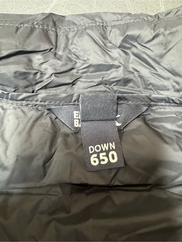 Eddie Bauer Ladies Down Packable Jacket Size XXL Black NWT - Image 8