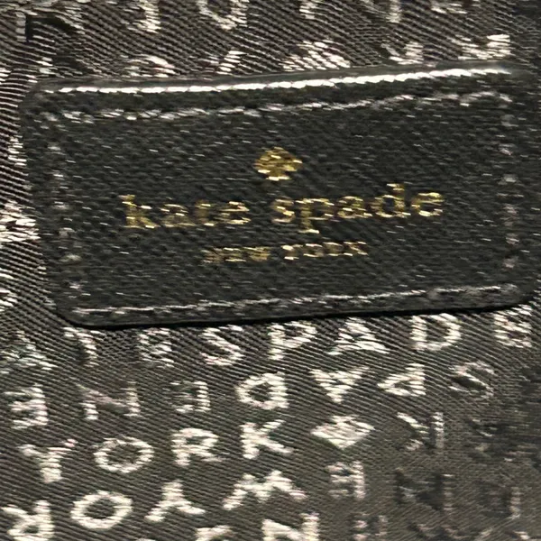 Kate Spade Black Crossbody Bag with Gold Accents - Image 5