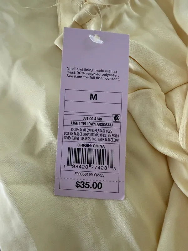 Wild Fable Women's Sleeveless Satin Asymmetrical Maxi A-Line Dress - Image 6