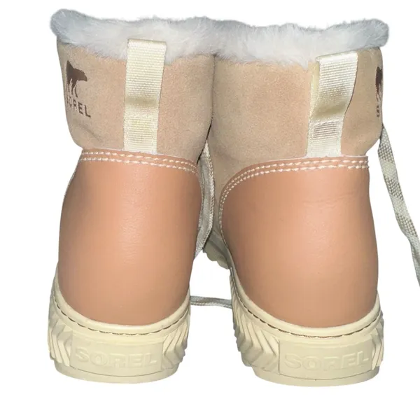 Sorel Ona‎ Ave Waterproof Fur Winter Boots Tan Womens 10.5 NL5137-226 - Image 4