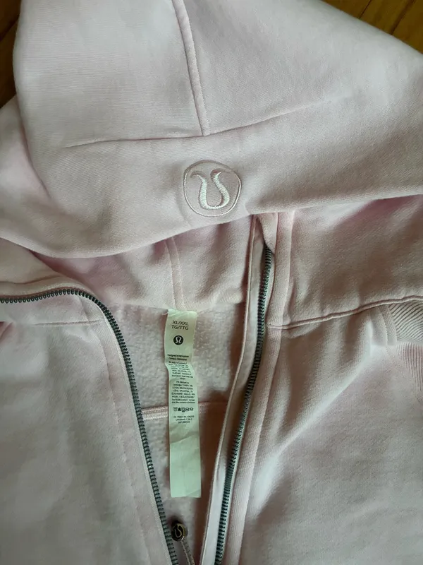 Pink Lululemon Scuba Hoodie - Image 3