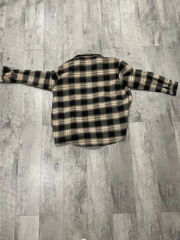 Shein Flannel Button-Up Plaid - Image 3