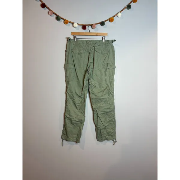 Y2K J. Crew olive green cargo pants - Image 2