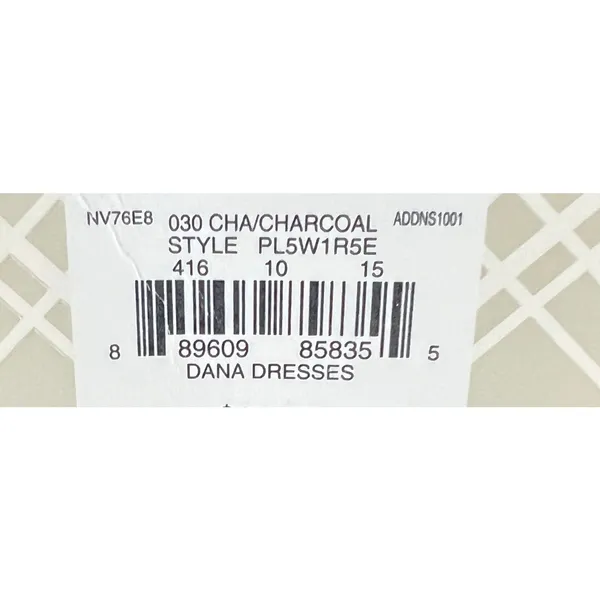 Dana Buchman Sweater Dress With Scarf‎ XL Gray Ribbed Fit Flare Timeless Career - Image 12