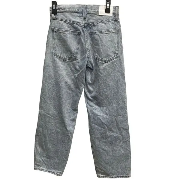 Denim forum Aritzia 90’s Danny hi-rise baggy 100% organic cotton sz 24 #763 - Image 10