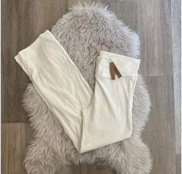 SKIMS Soft Lounge Foldover Pants M - Image 3