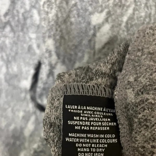 Kyodan Gray Cowl Neck‎ Sweatshirt Size XL - Image 8