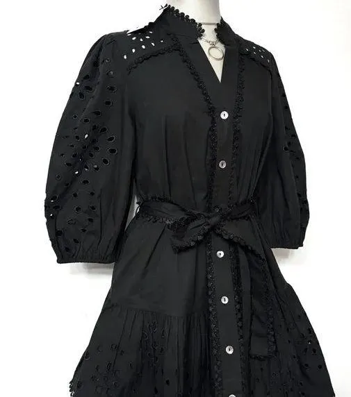 Christian LaCroix Black Mini Dress - Image 3