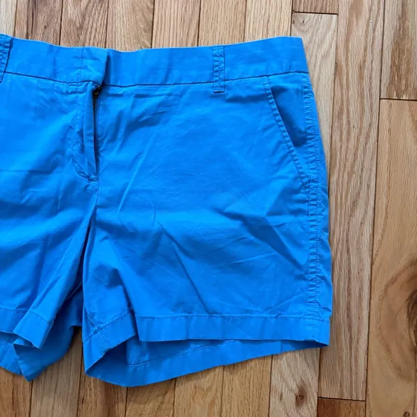 J. Crew Vibrant Blue Women's Bermudas - Image 3