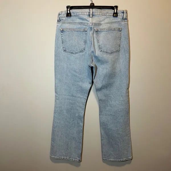 & Other Stories Stockholm Atelier Light Wash Straight Leg Jeans Size 29 Blue - Image 6