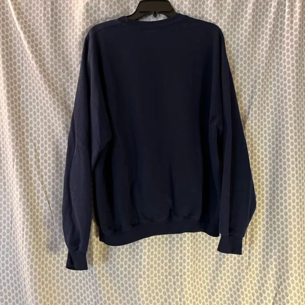 Jerzees USA Navy Sweatshirt - Image 2