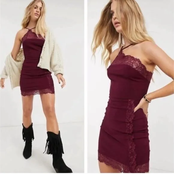 Free People Premonitions Mini Dress Vetiver Bloom Size large - Image 2