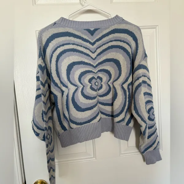 Le Lis multicolor cropped sweater - Image 8