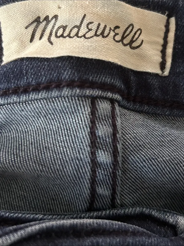 Madewell curvy midrise stovepipe jeans sz 31 - Image 5