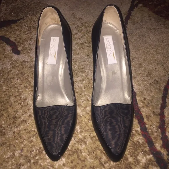 Brown Paloma of Italy Vintage Heels Shoes Size 6.5 - Image 2