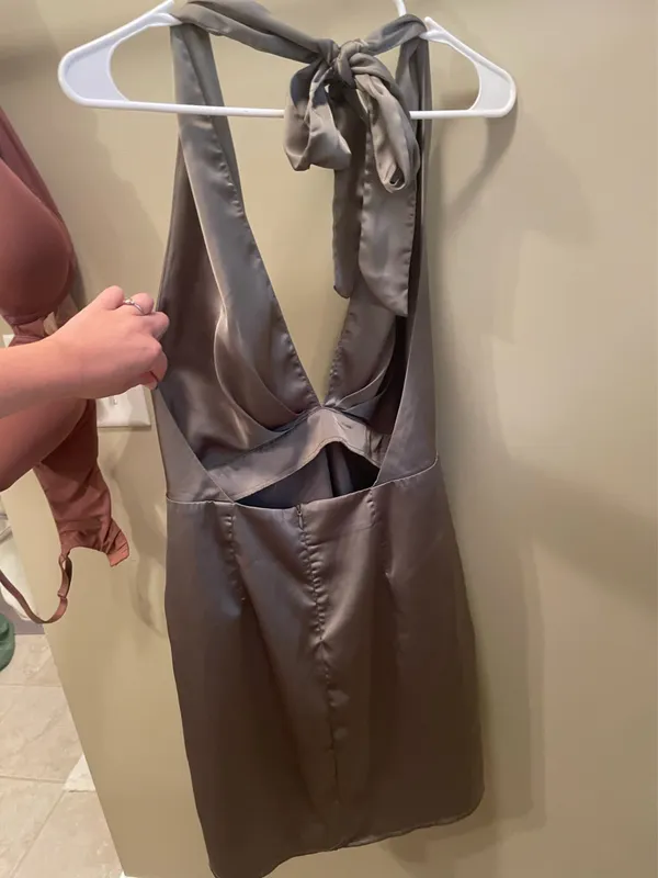 Wedding guest dress Green Size M - Image 3