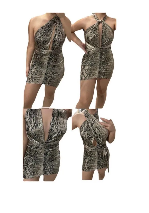 Bebe Multi Wear SNAKE DRESS - Image 8