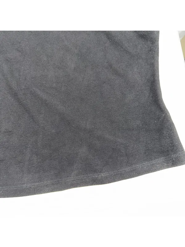 Anthropologie One Shoulder Long Sleeve Top Women’s XS Black Asymmetrical - Image 3