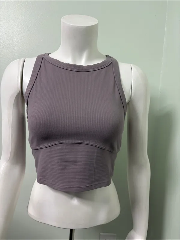 Lululemon Blissful Bend Tank Top Violet Verbena size 8 - Image 5