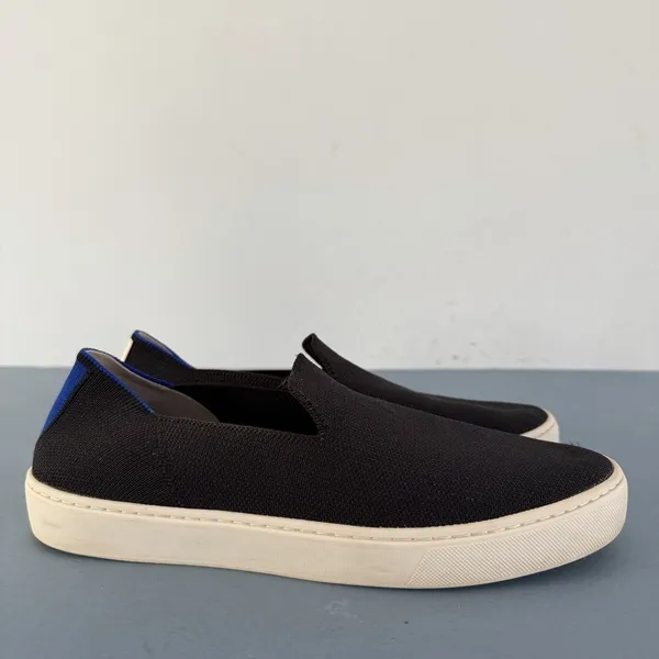 Rothy's The Original Slip On‎ Black Washable Knit Sneakers - Image 4