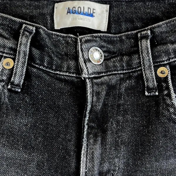 EUC AGOLDE Toni Crop Skinny Jeans - Image 5