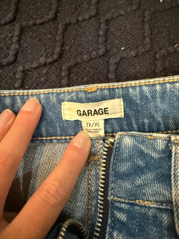 Garage Jean Skirt Mini - Image 2
