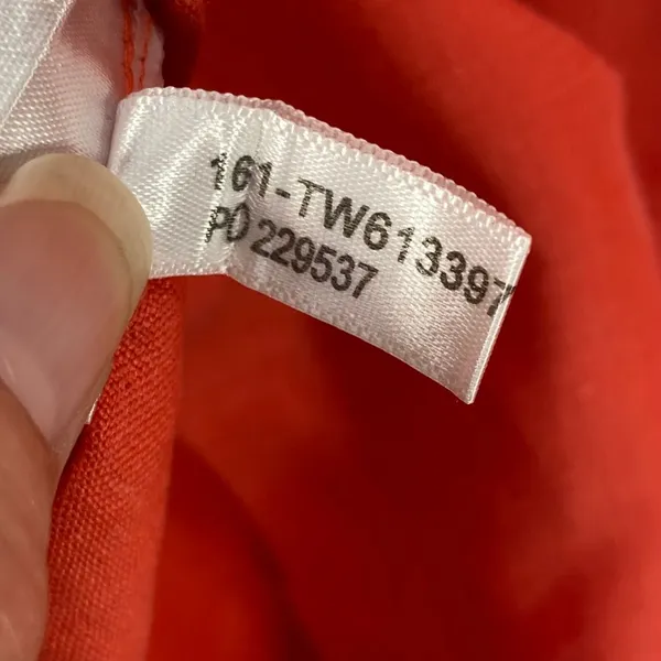 Tommy Bahama womens S Linen‎ Dress Sleeveless Coral Halter Neck Casual Sundress - Image 8