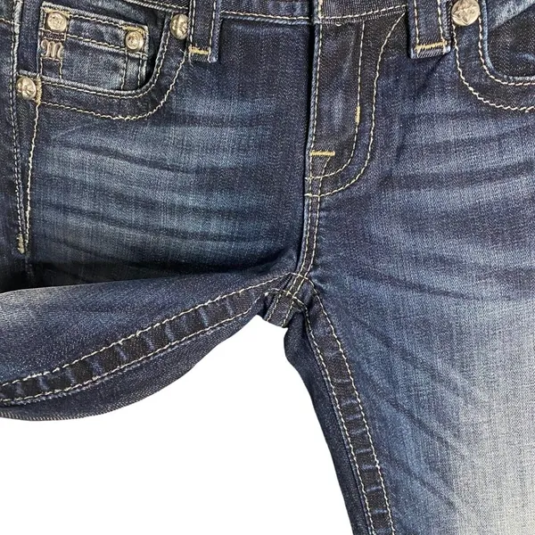 Miss Me Jeans‎ Women's Size 26 Signature boot cut Denim Embellished Pockets - Image 7