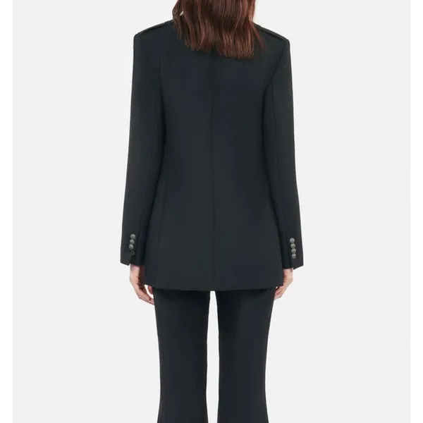 The Kooples Straight wool-blend blazer - Black- Size 36 / US 4 - Image 3
