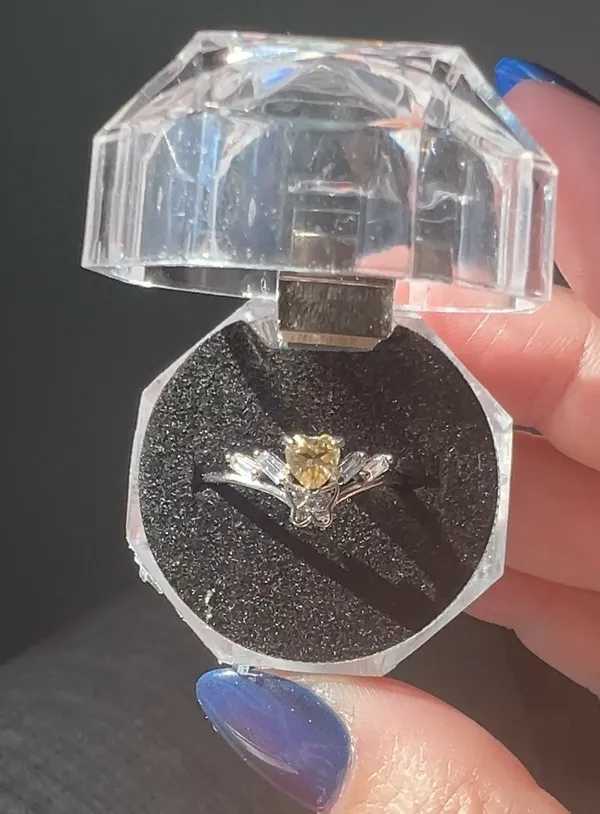 Citrine Sterling Silver Ring - Image 2