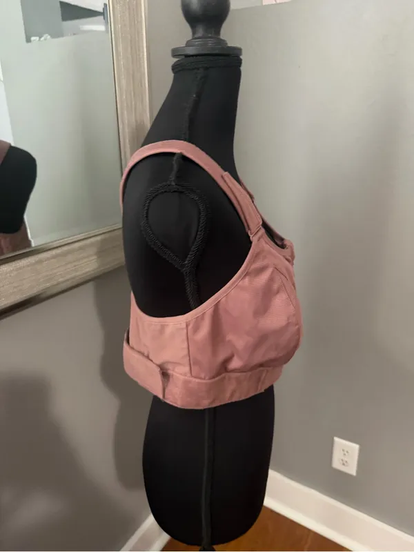 SHEFIT Ultimate Flex Adjustable Supportive Sports Bra 3 Luxe no padding Pink Size 2X - Image 6