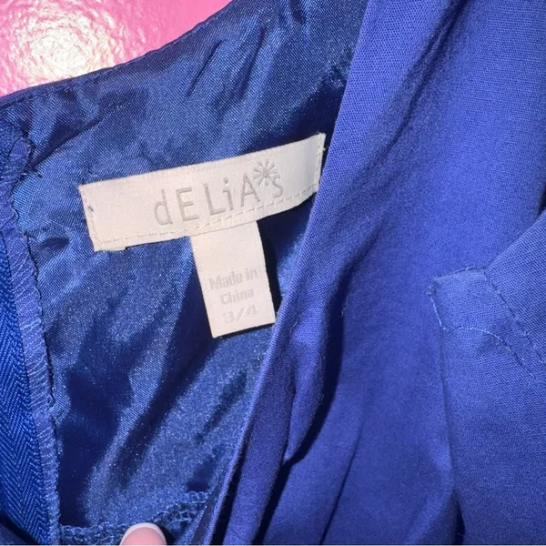 dELiA*s Royal‎ Blue Dress size 3/4 - Image 3