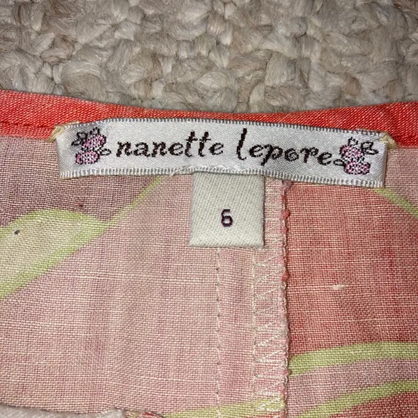 Nanette Lepore Skirt Sz 6. Awesome Print - Image 4