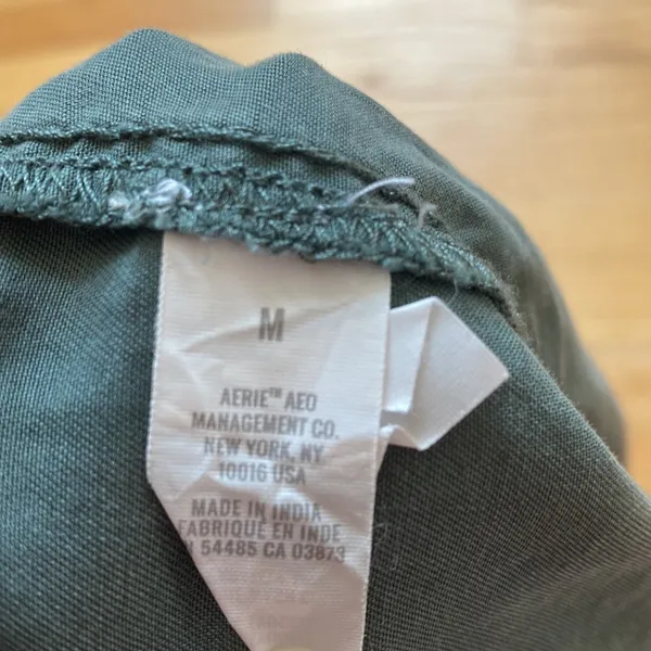 Aerie Lyocell Army Green Pull On Shorts‎ 3.5 Inch Inseam - Image 6