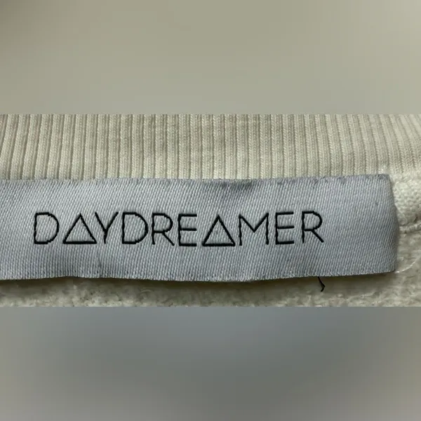 Daydreamer‎ Queen Sweatshirt US Tour 1980 Cream Crewneck - Size Small - Image 4