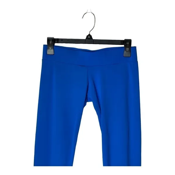 LNA Blue Low Rise Cropped Zippered Ankle Leggings Size‎ M - Image 3