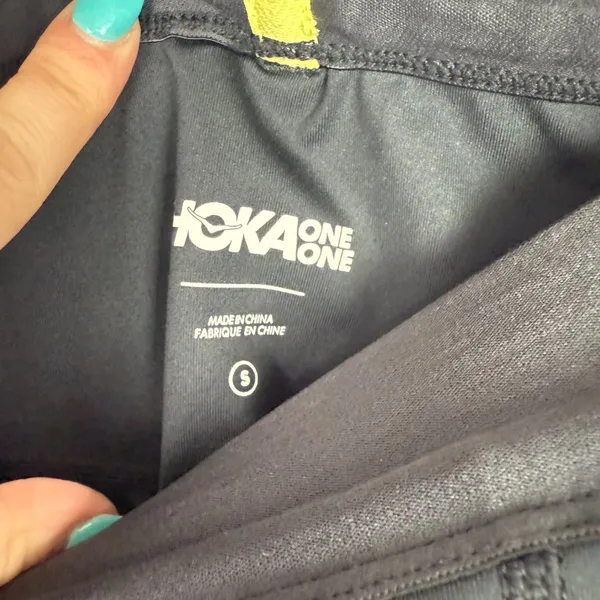 Hoka One One Novafly Run Tight 25'' Leggings Black Size Small S EUC - Image 8