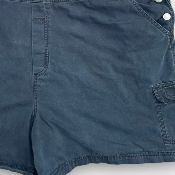 Vintage Winnie the Pooh Tigger Denim Shortalls Womens 26W/28W Disney Embroidered - Image 2
