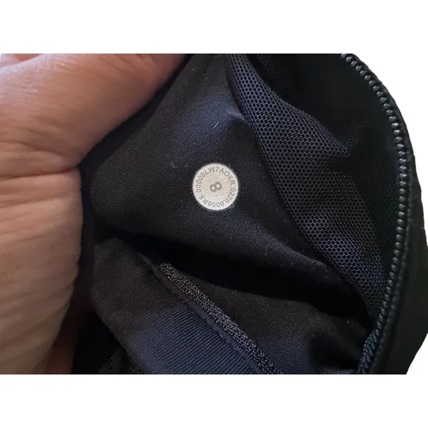 LULULEMON Womens Black Workout Shorts Size 8 - Image 3