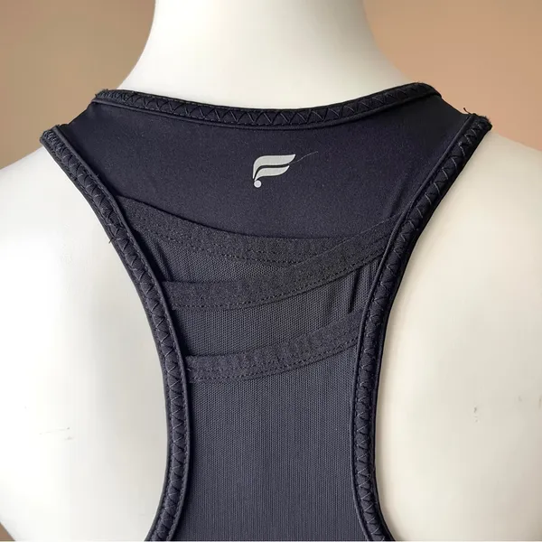 FABLETICS Black Racerback Sports Bra Sz XS - Image 4