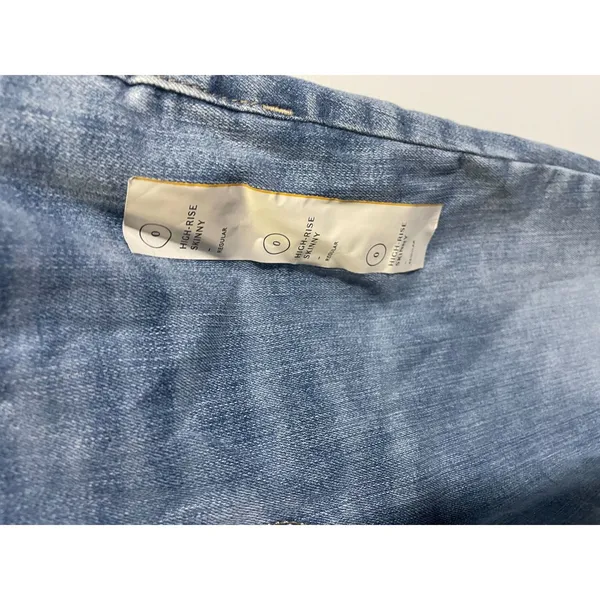 Universal Thread Skinny Jeans Women 0 Blue Super Stretch High Rise‎ Casual Denim - Image 6