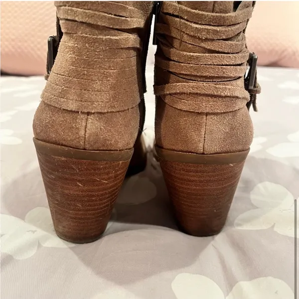 Faux Suede Booties - Image 5