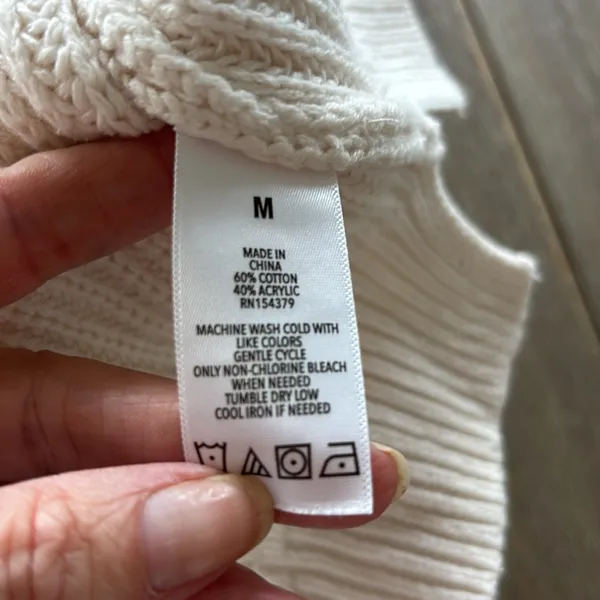 Aeropostale Cotton Blend Cable Knit Sweater - Image 5
