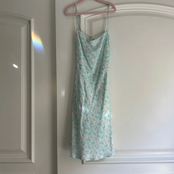 Princess Polly Mini Dress Open Back Floral Tie - Image 3
