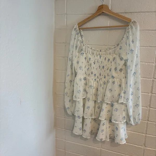 NWOT Altar’d state Atiana floral mini dress - Image 5