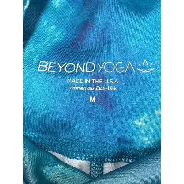 Beyond Yoga Lux High-Waisted Midi Leggings Tie Dye Women’s Medium - Image 4