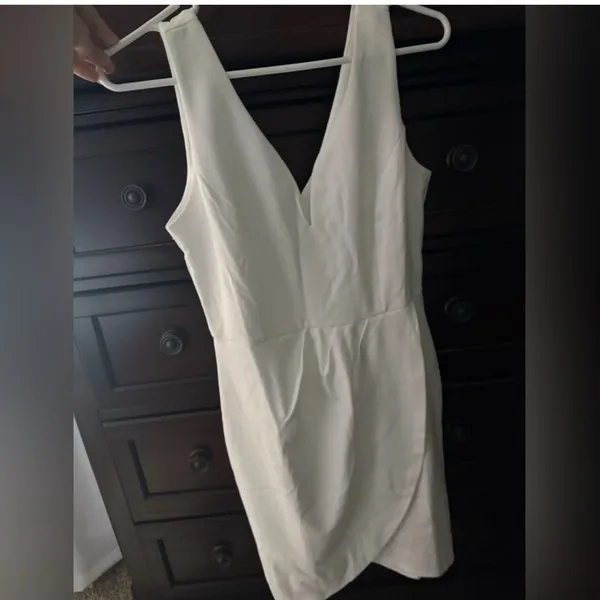 Women's Wrap V Neck Bodycon Ruched Cocktail Party Wedding gender reveal medium - Image 3