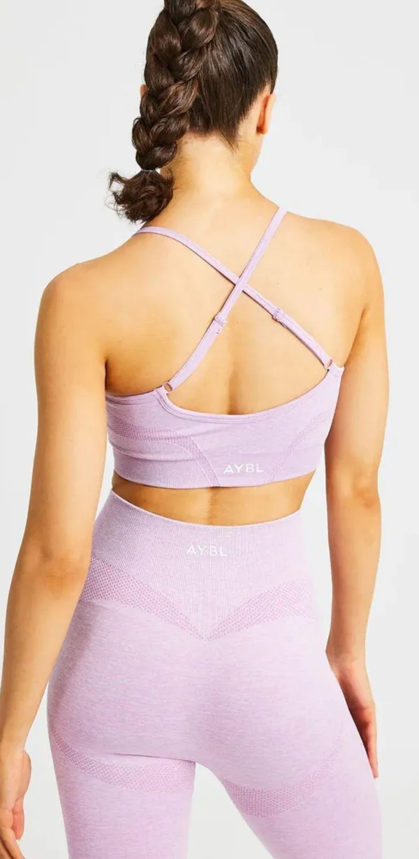 AYBL Motion Seamless Sports Bra Pink Size XS LIKE NEW - Image 2